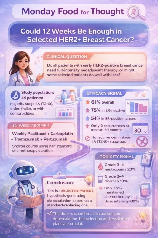 Maria Hafez: Do All Early HER2+ Breast Cancer Patients Need Full-Intensity Neoadjuvant Therapy? 2 Maria Hafez: Do All Early HER2+ Breast Cancer Patients Need Full-Intensity Neoadjuvant Therapy?