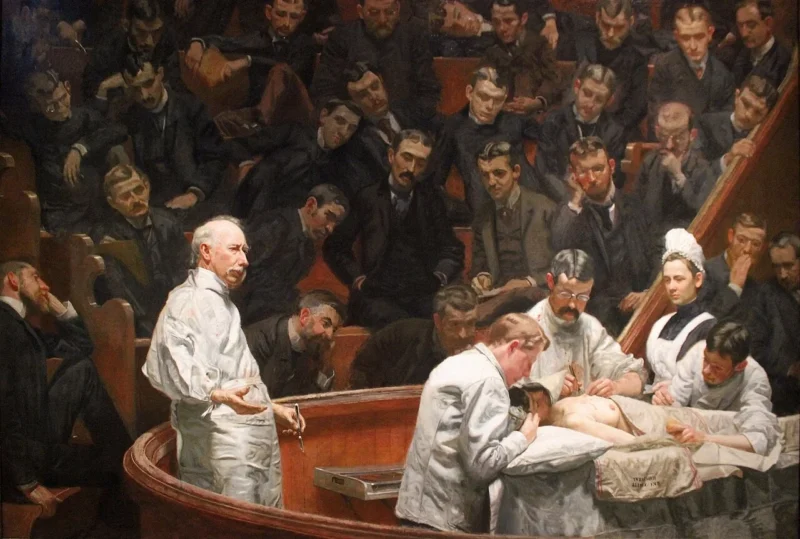 The Agnew Clinic by Thomas Eakins (1889)