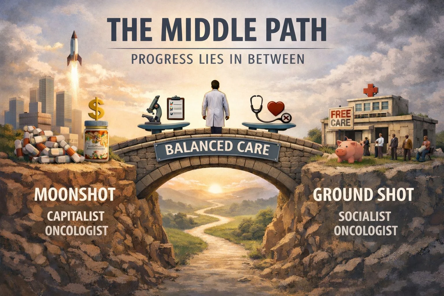 Amol Akhade: The Middle Path in Oncology Between Ground Shot and Moon Shot