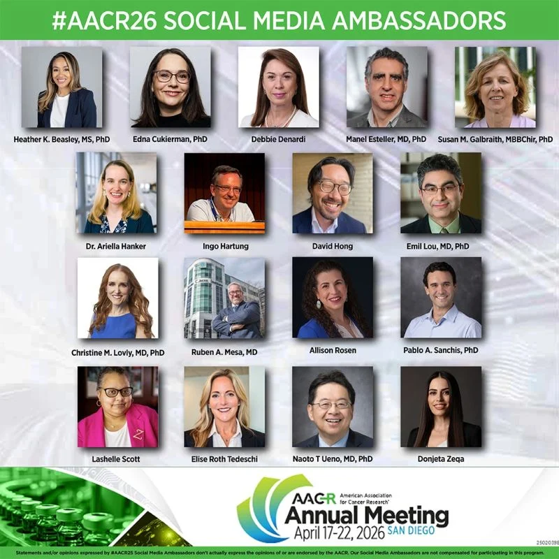 Pablo Sanchis: Happy to Be Serving as Social Media Ambassador During the Annual Meeting AACR26