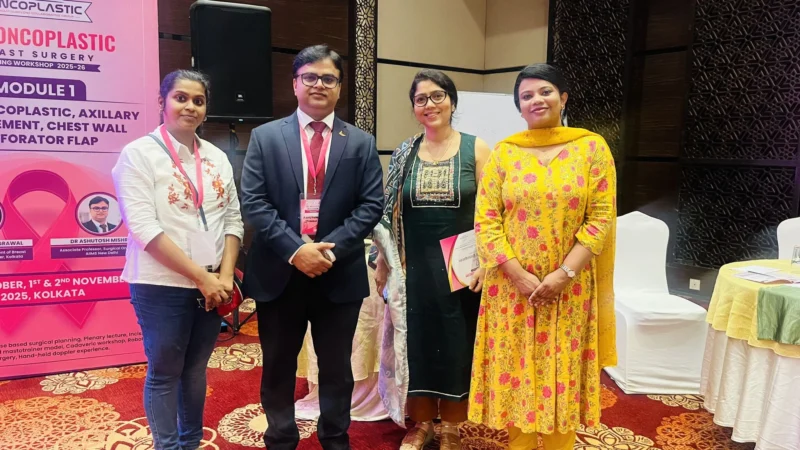 Athulya Laila Sreekumar: Happy to Have Completed Oncoplastic Breast Surgery Workshop