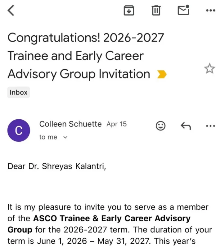 American Society of Clinical Oncology (ASCO)