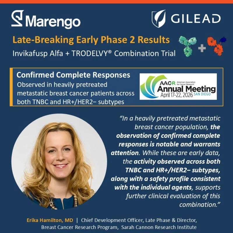 Zhen Su: Marengo Therapeutics to Present Updated STARt-002 Trial Data at AACR 2026