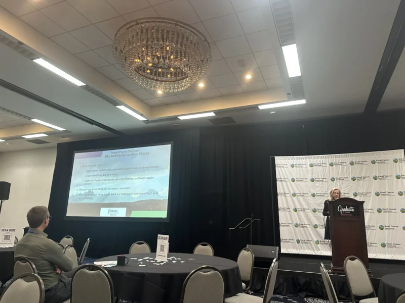 Joanna Metzner-Sadurski: Powerful Session at the Rural Oncology Conference 2026 Listening to Robin Zon