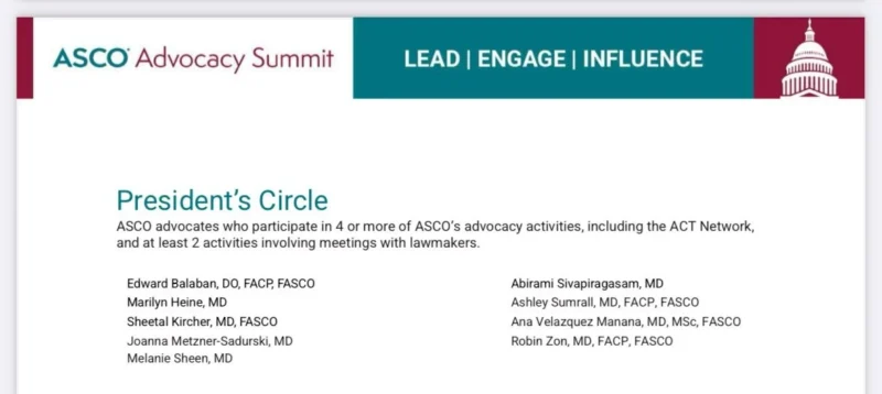 ASCO Advocacy Summit