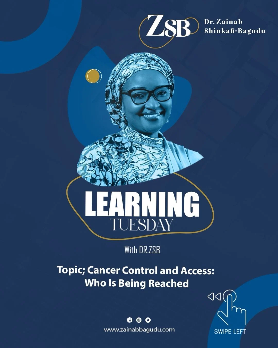 Zainab Shinkafi-Bagudu: Cancer Control Depends on Who Is Reached and Who Is Left Behind