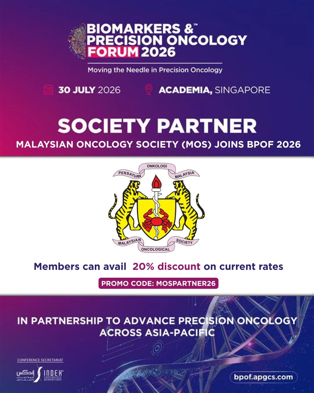 BPOF 2026 Welcomes Malaysian Oncology Society as Official Society Partner