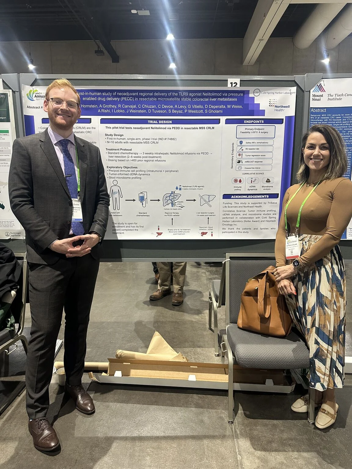 Sepideh Gholami: Proud to Represent Northwell Health and Cold Spring Harbor Laboratory at AACR 2026