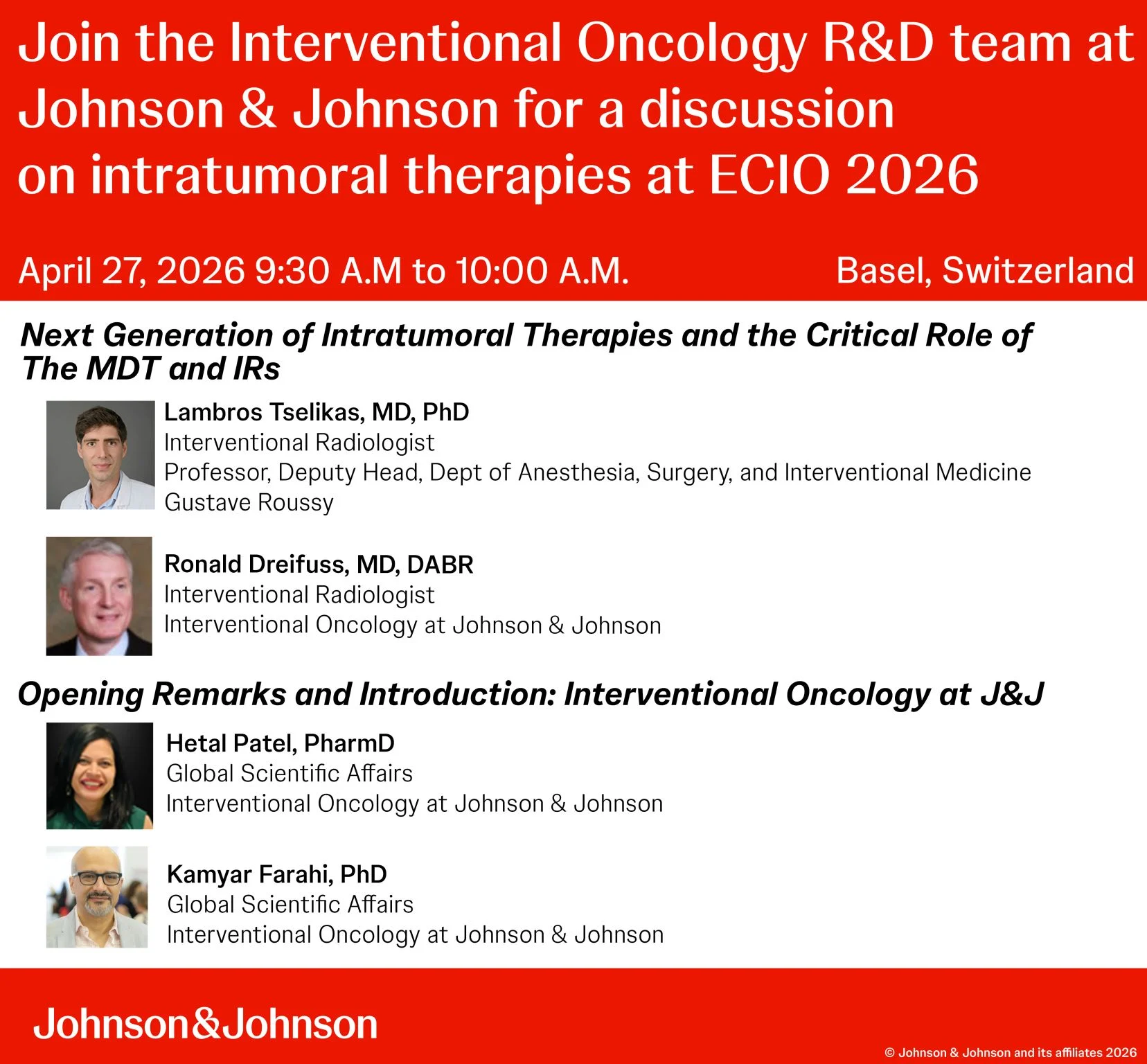 Hetal Patel: Join the Discussion on Next Generation Intratumoral Therapies at ECIO 2026