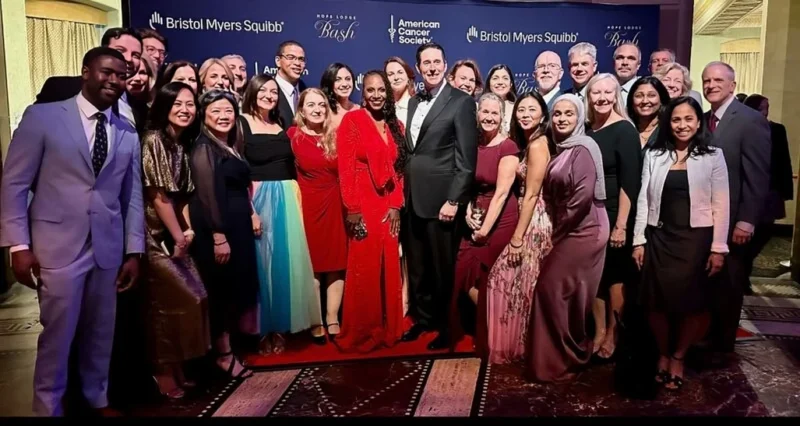 Tania Small Receiving the American Cancer Society Humanitarian Award for ACS Hope Lodge Advocacy