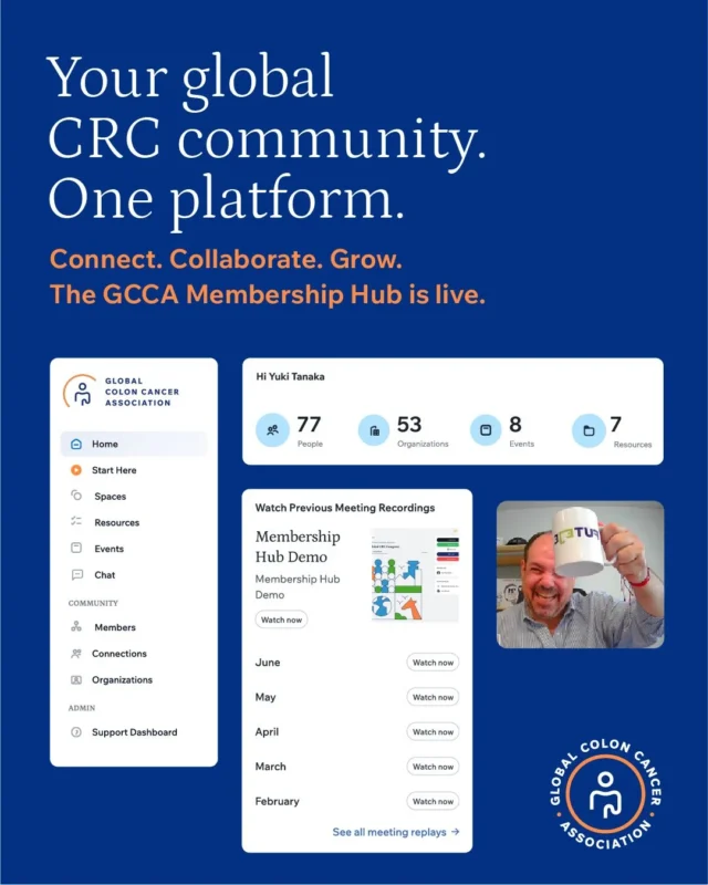 Launching a Global Hub for Colorectal Cancer Collaboration - Global Colon Cancer Association