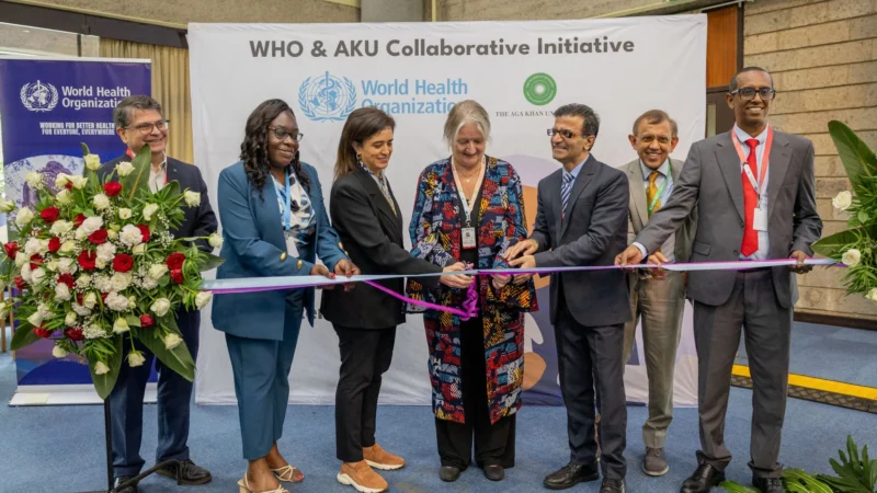 Aga Khan University Have Signed the First WHO Collaborative Initiative in Africa Focused on Women’s Cancers