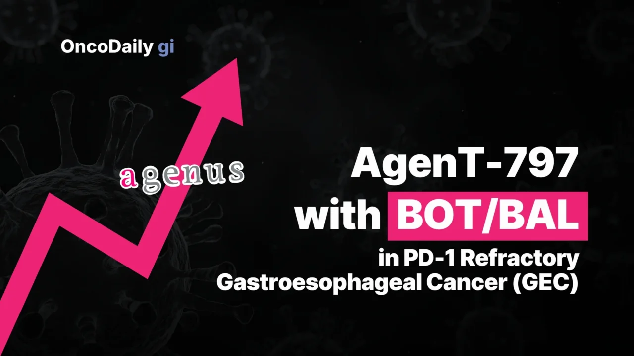 Promising Phase I Results for BOT/BAL and agenT-797 in PD-1 Refractory Gastroesophageal Cancer