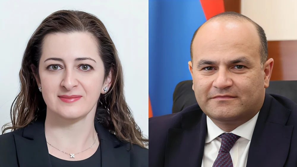 Armine Lulejian and Narek Mkrtchyan