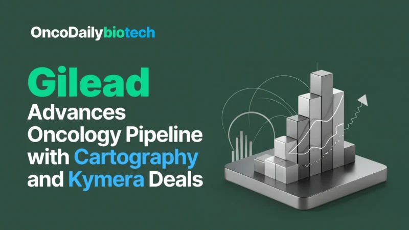 Gilead Activates Its Pipeline: Option Exercises at Cartography Bio and Kymera Signal Accelerating Oncology Execution