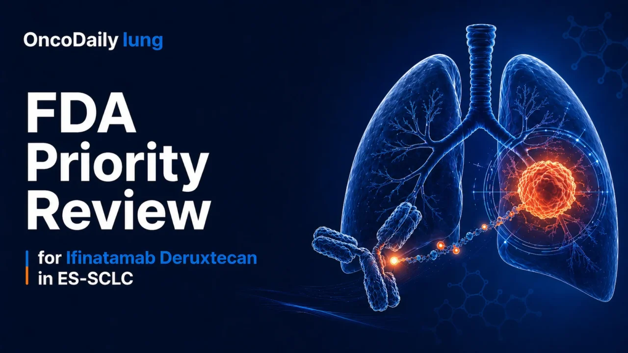 Ifinatamab Deruxtecan Receives FDA Priority Review In Previously Treated ES-SCLC