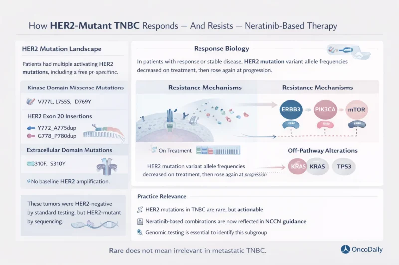 Neratinib With or Without Trastuzumab Shows Activity in HER2-Mutant Metastatic TNBC 4 HER2-Mutant