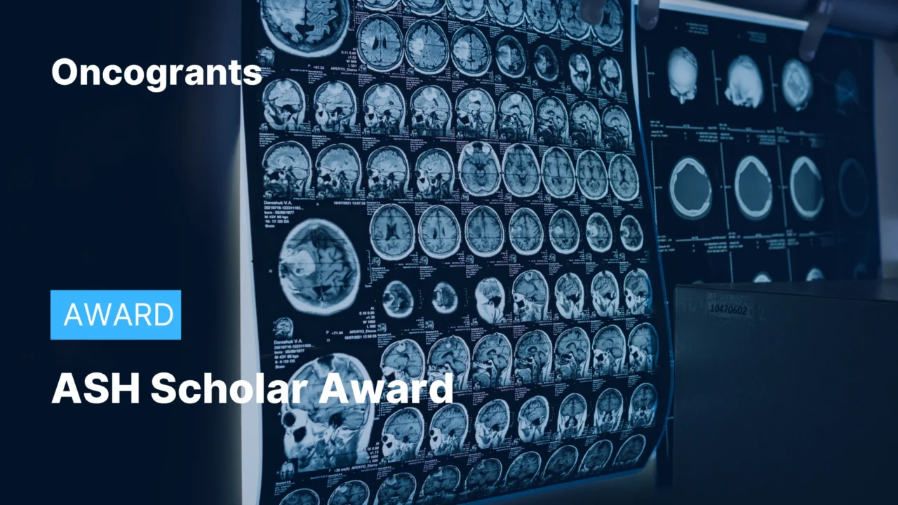 ASH Scholar Award 2026