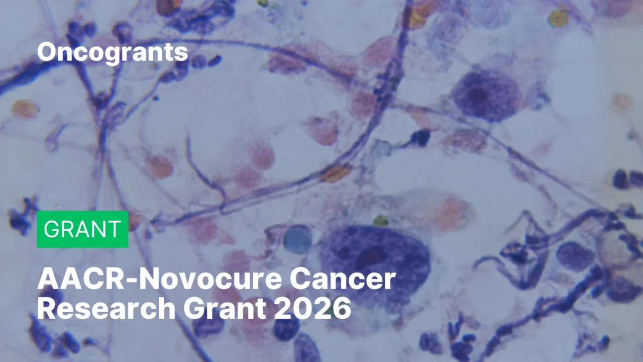AACR-Novocure Cancer Research Grant 2026
