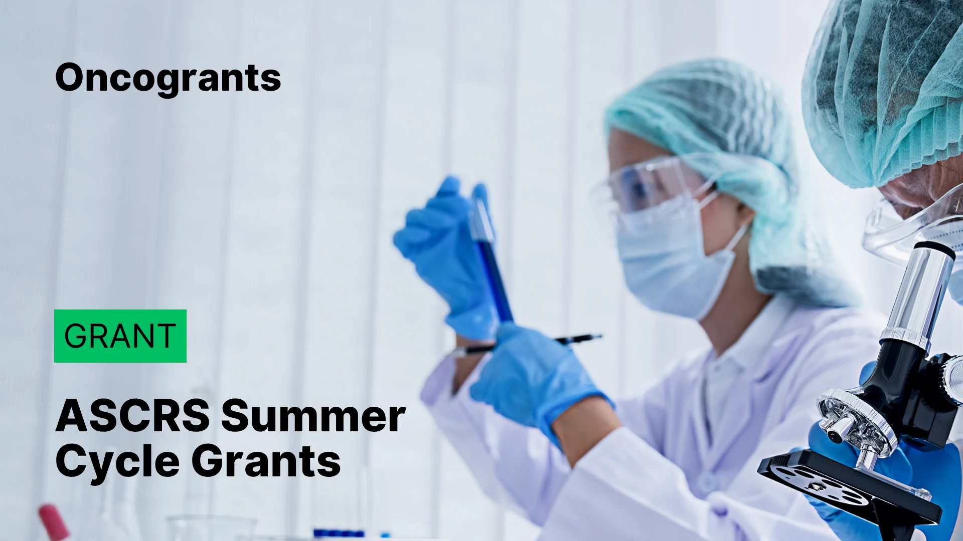 ASCRS Research Foundation — Summer Cycle Grants