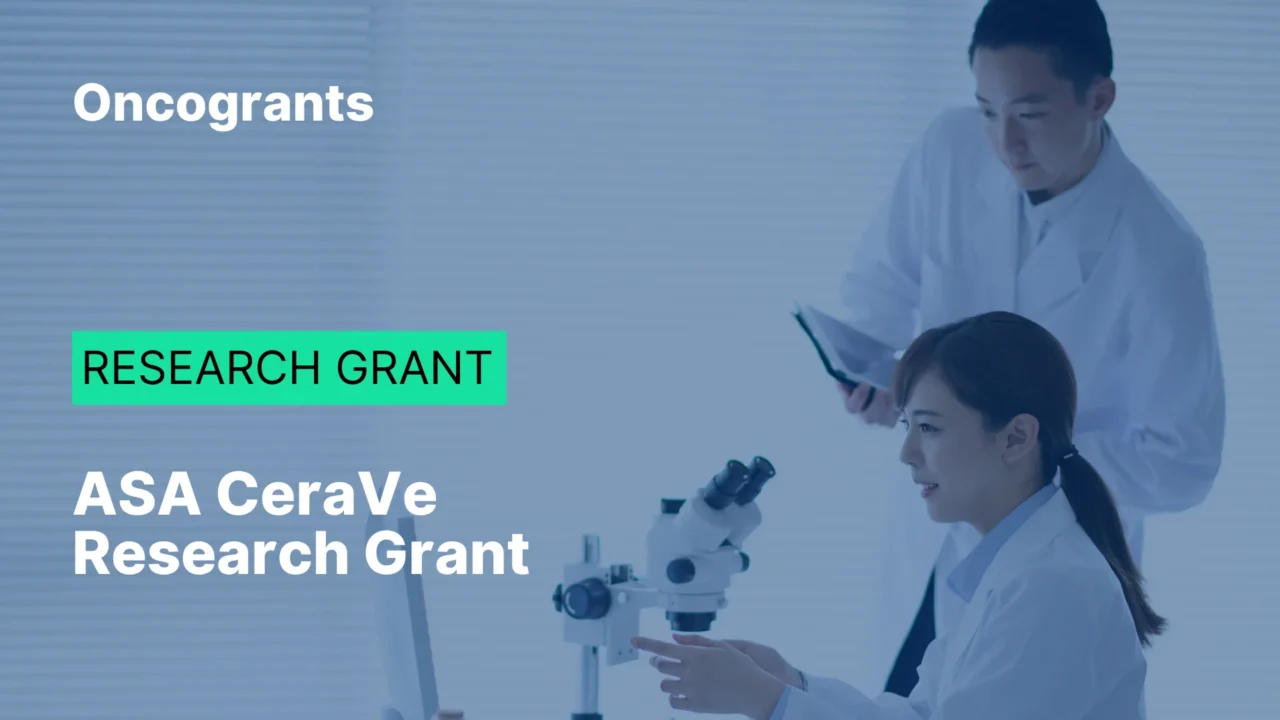 ASA CeraVe Research Grant in Melanoma and Skin Cancer