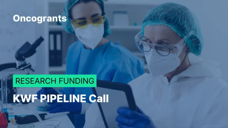 KWF PIPELINE Call 2026 — Dutch Cancer Society (Netherlands/Europe)