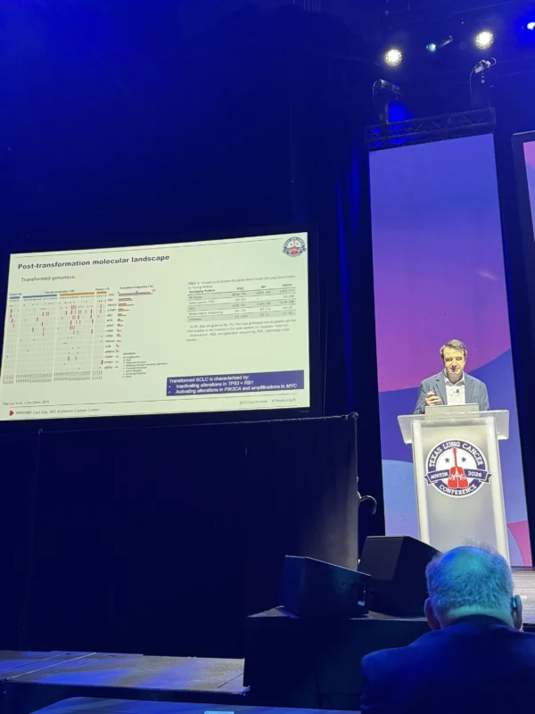Eric Singhi: Management Strategies for EGFR+ NSCLC Transforming to SCLC