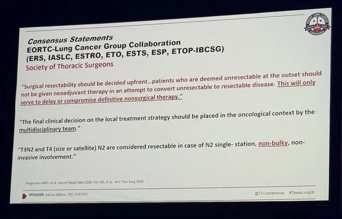 Drew Moghanaki: Salma Jabbour’s Strong Debate on CRT in Bulky T4N2 NSCLC