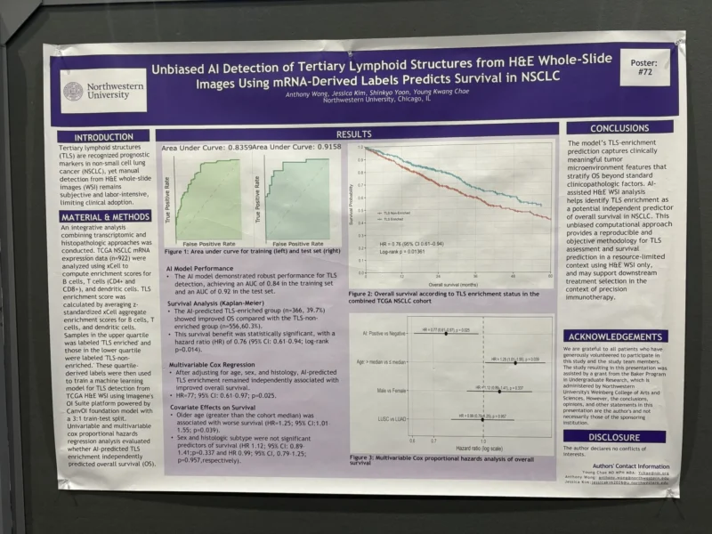 Young Kwang Chae: Unbiased AI Model for TLS Detection in NSCLC