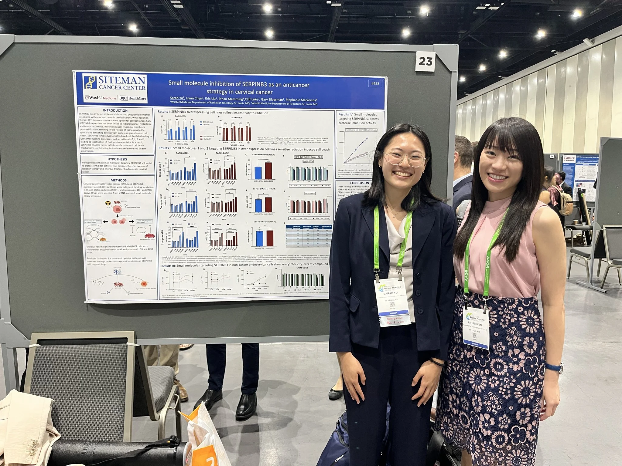 Stephanie Markovina: Drug Discovery Efforts Targeting SERPINB3 for Biomarker Driven Cancer Therapy at AACR 2026