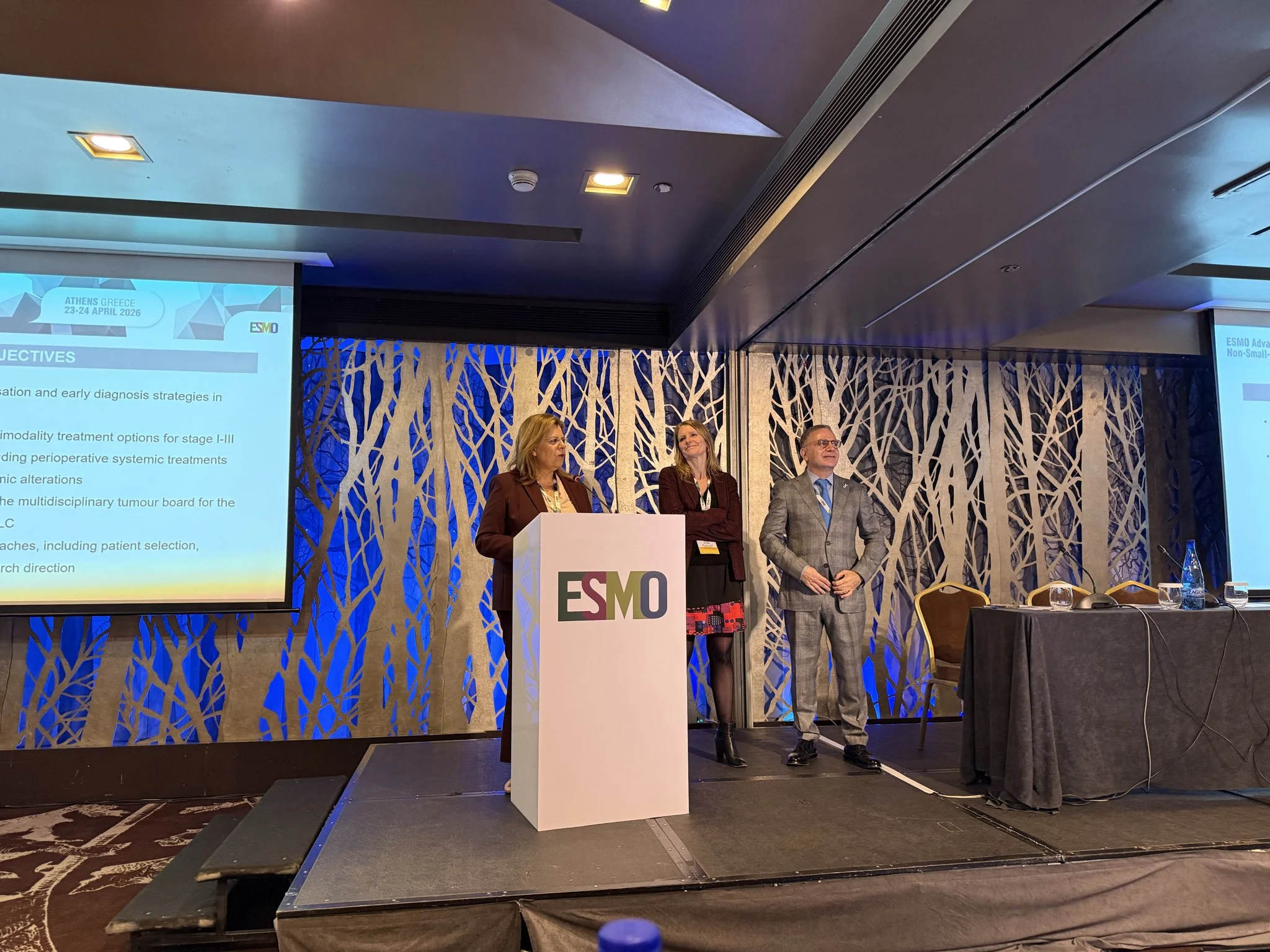 Arsela Prelaj: Early NSCLC Strategies on IO and Targeted Therapies at the ESMO Advanced Course