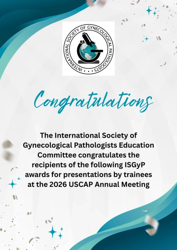 Zehra Ordulu: Celebrating ISGyP Trainee Presentation Awards