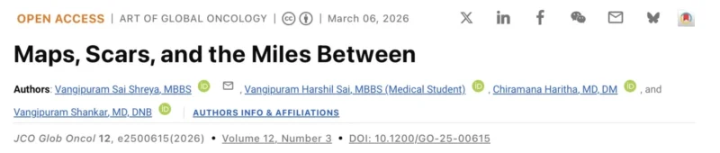 Katherine Van Loon: “Art of Global Oncology” Narratives in JCO Global Oncology