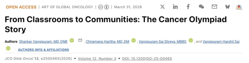 Katherine Van Loon: “Art of Global Oncology” Narratives in JCO Global Oncology