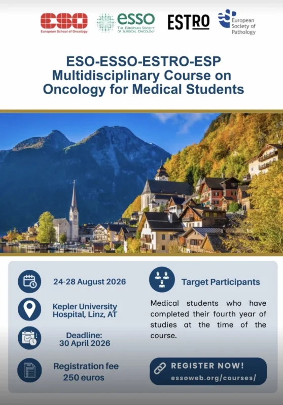 Multidisciplinary Oncology Course for Medical Students - European School of Oncology
