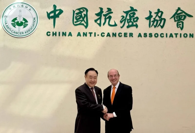 Charles Balch: Honored to Meet CACA President Daiming Fan in Tianjin