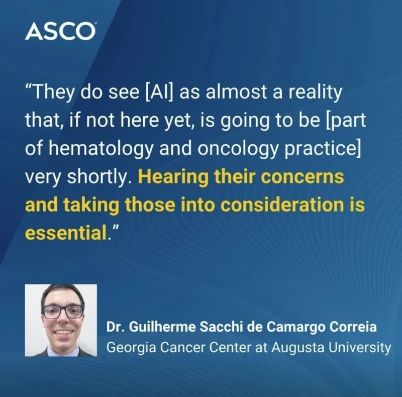 How Do Medical Professionals Feel About AI - ASCO 2 How Do Medical Professionals Feel About AI - ASCO