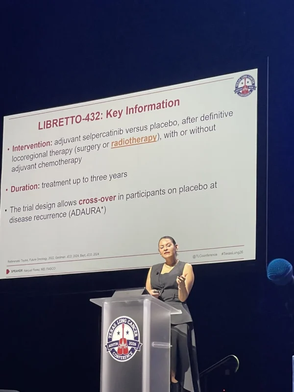 Isabel Preeshagul: Narjust Florez Bringing Good Updates in the Adjuvant Space for Lung Cancer