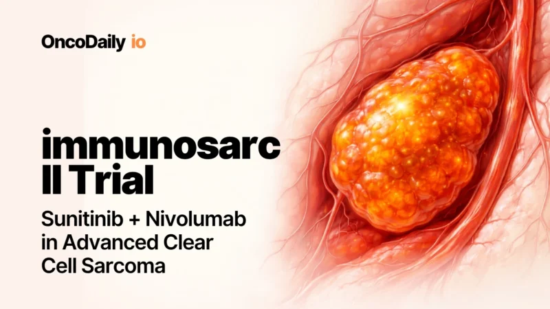 immunosarc II Trial: Sunitinib + Nivolumab in Advanced Clear Cell Sarcoma