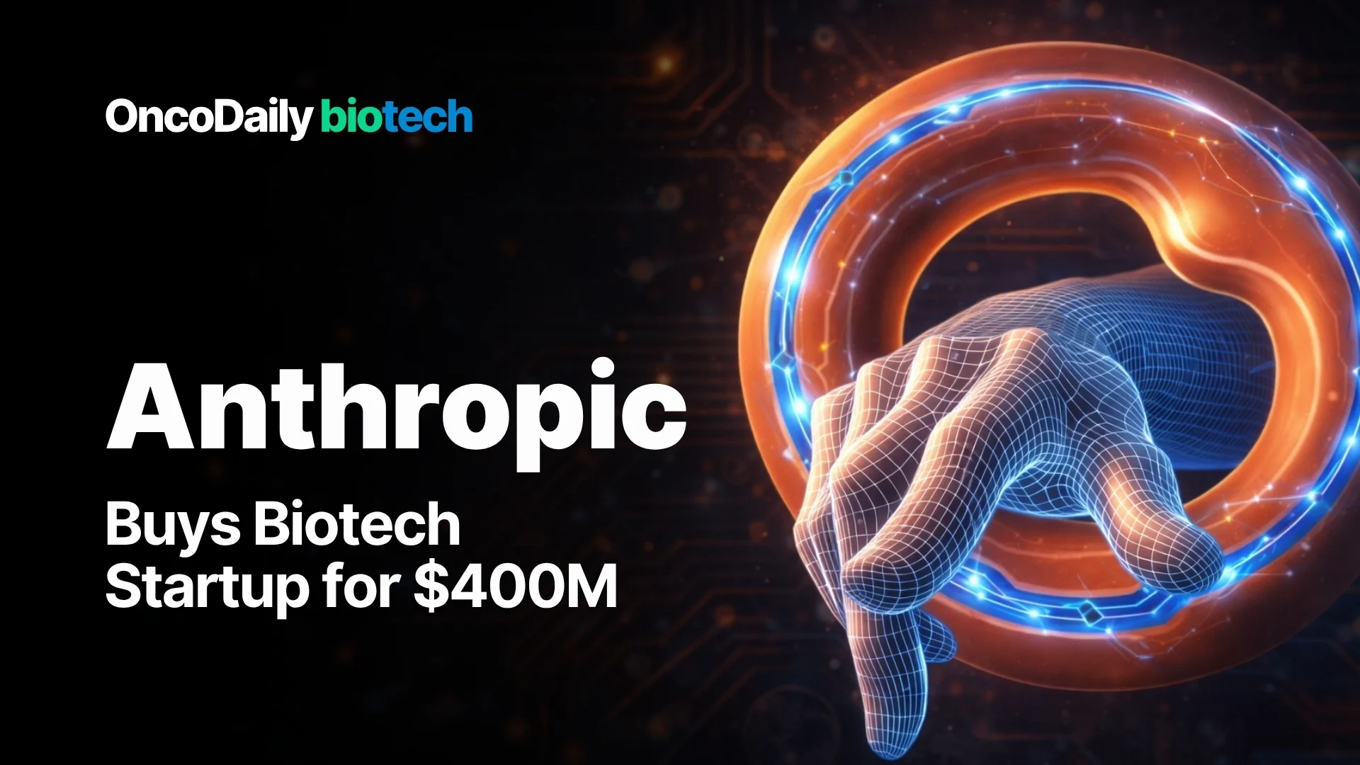 Anthropic’s $400M Bold Bet on Coefficient Bio Signals a Critical Shift in AI Drug Discovery