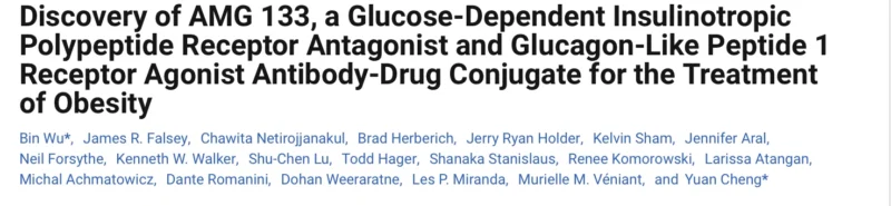 Raffaele Colombo: AMG 133 Discovery Optimization and Development in Preclinical Study