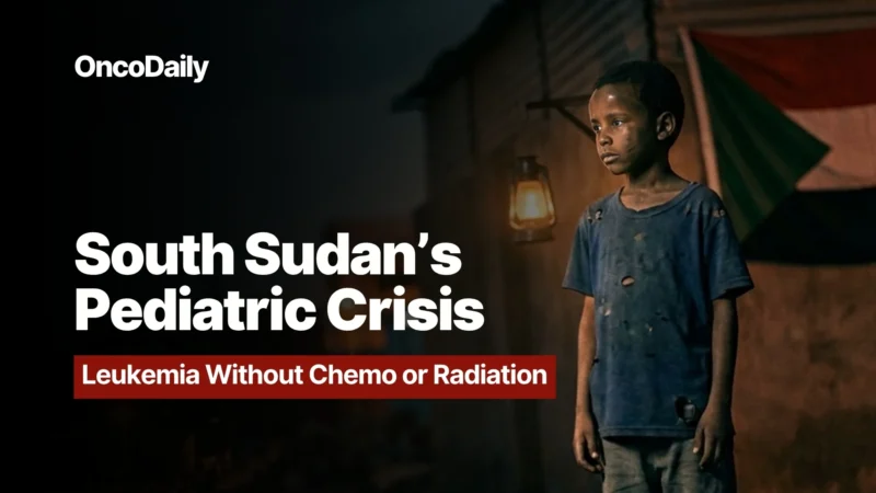 Leukemia Without Chemo or Radiation: South Sudan’s Pediatric Crisis