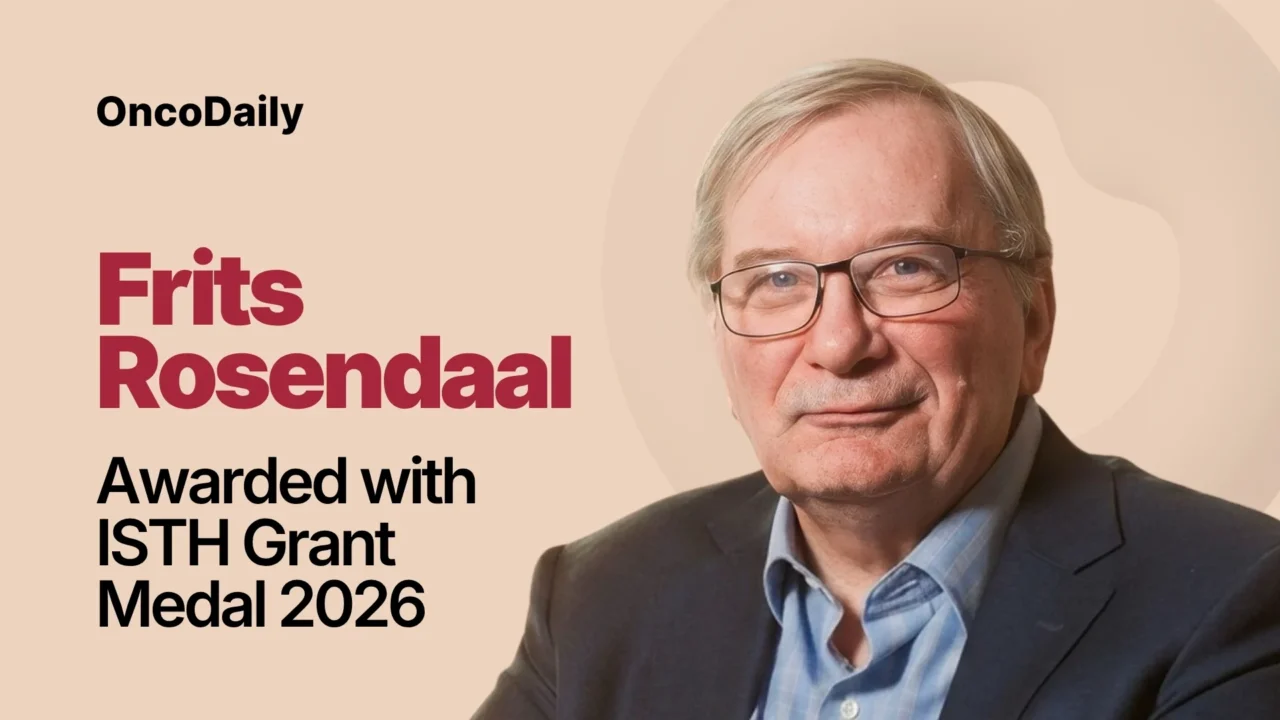 Frits Rosendaal Receives ISTH Grant Medal for Lifetime Contributions to the ISTH and Thrombosis and Hemostasis Field