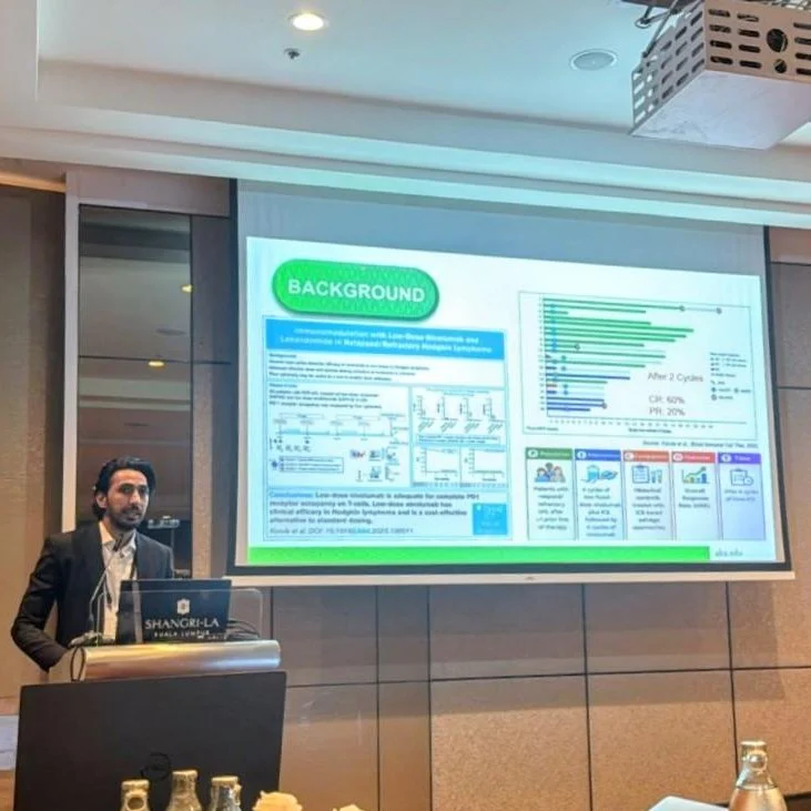 Saad Nasir: ASH CRTI-APC Award and Clinical Research Experience