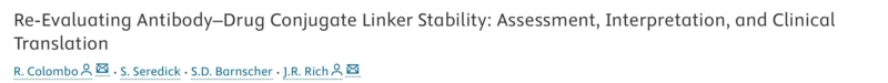 Sara Coca Membribes: New Annals Oncology Review on the Balance of ADC Design