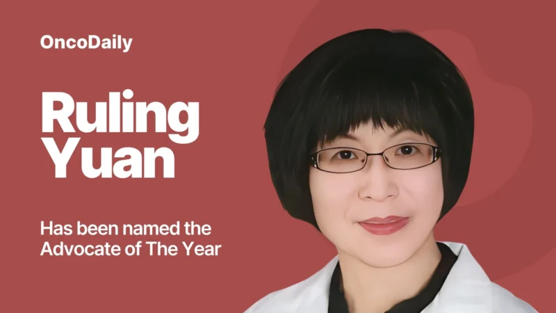 Ruling Yuan Has Been Named the Advocate of The Year – ASCO