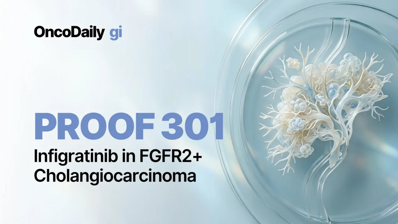PROOF 301 Trial: Infigratinib vs Gemcitabine/Cisplatin in FGFR2-Rearranged Cholangiocarcinoma