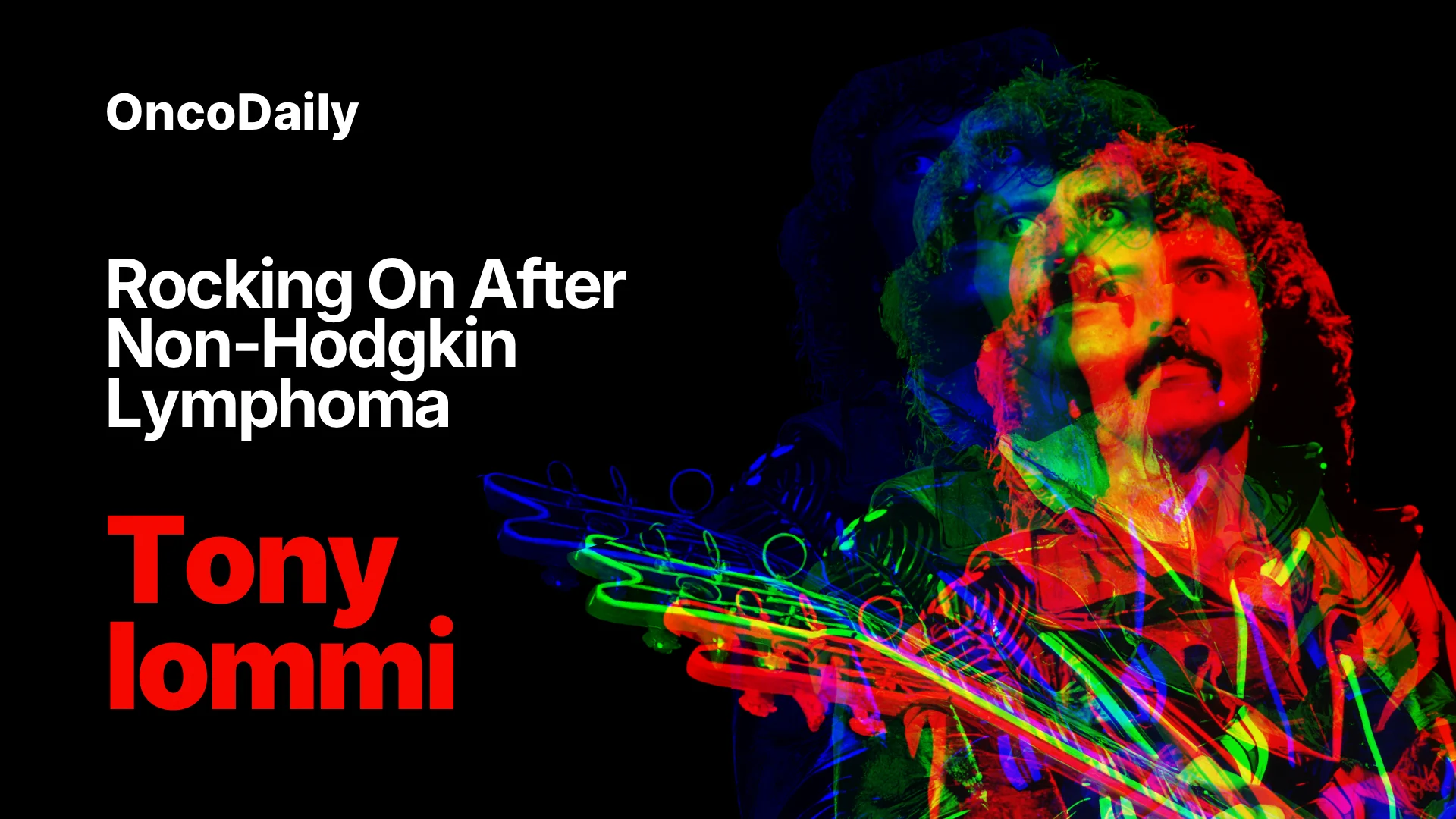 Tony Iommi Lymphoma Battle
