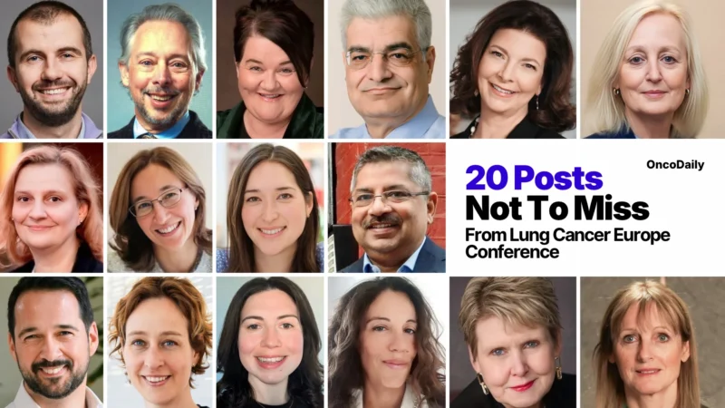 20 Posts Not To Miss From Lung Cancer Europe 2026 Conference
