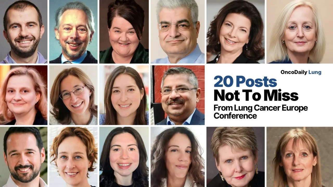 20 Posts Not To Miss From Lung Cancer Europe 2026 Conference